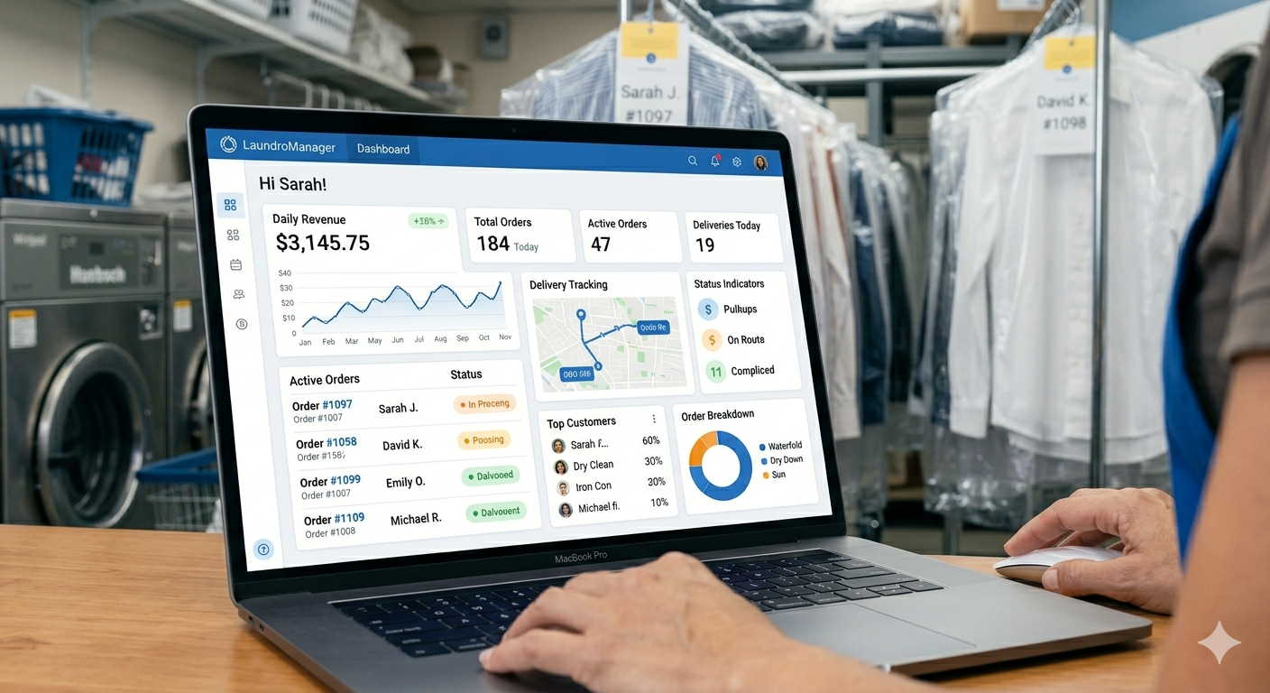 Dashboard (Order Tracking + Revenue)