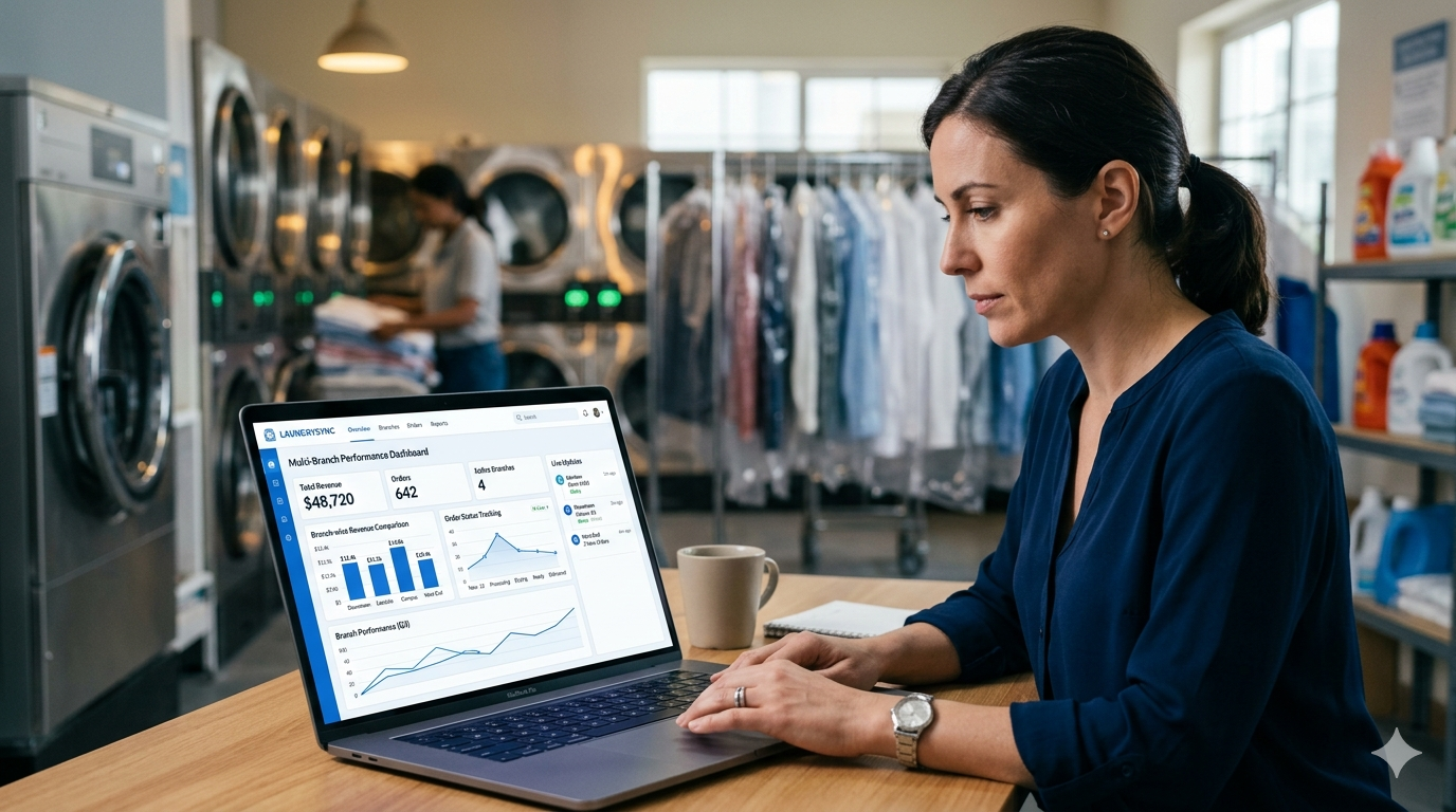 Multi-Branch Dashboard (Revenue + Orders)