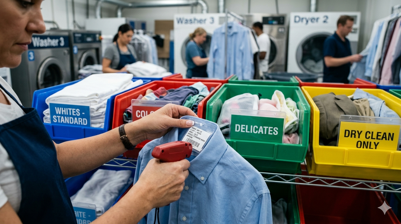 Tagging & Sorting Clothes