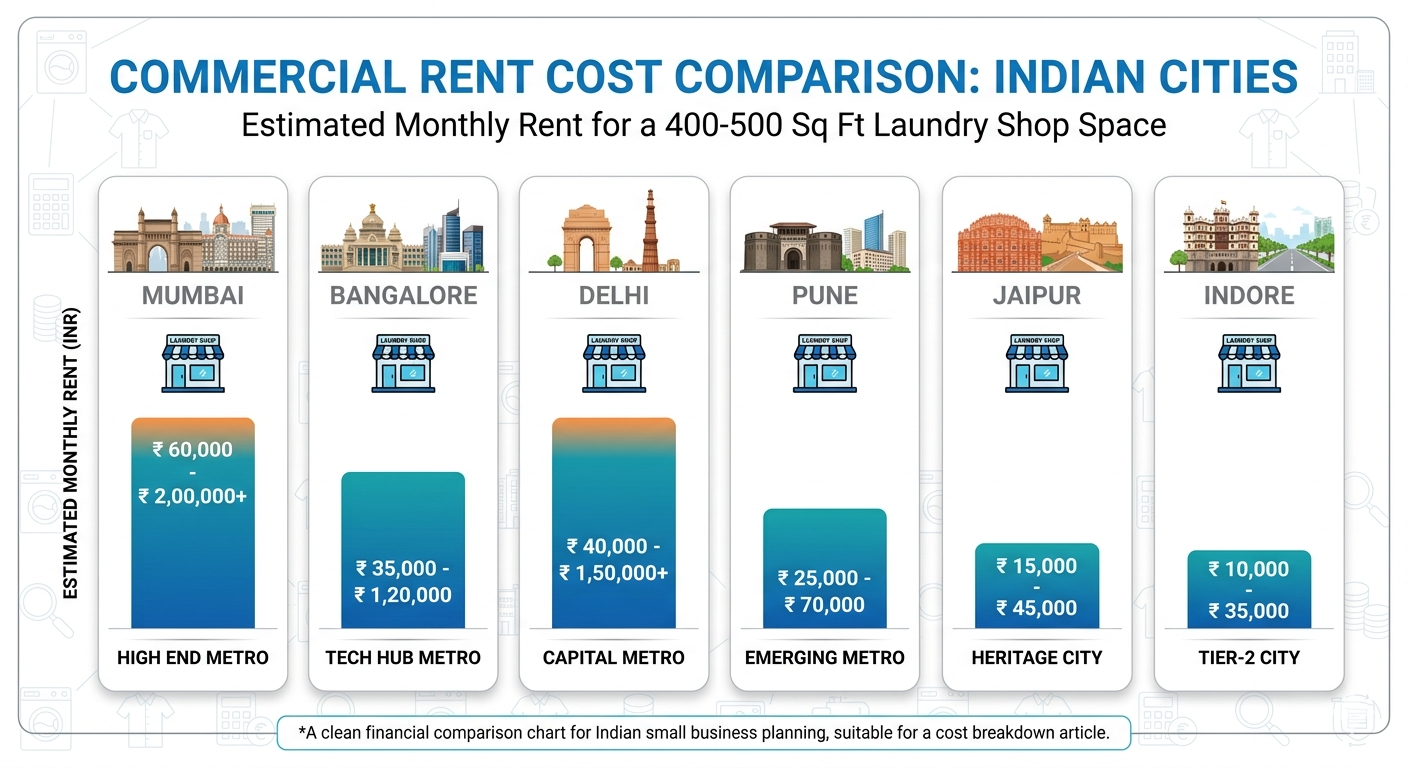 Rent Cost Comparison Across Indian Cities