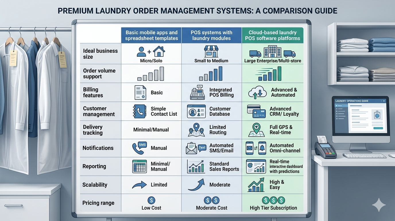 System Types Comparison Table