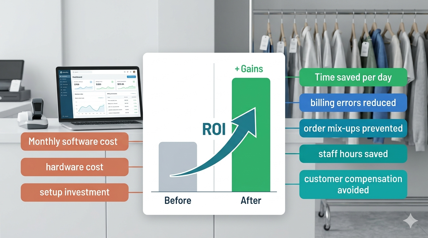 ROI Calculator / Cost vs Time Saved