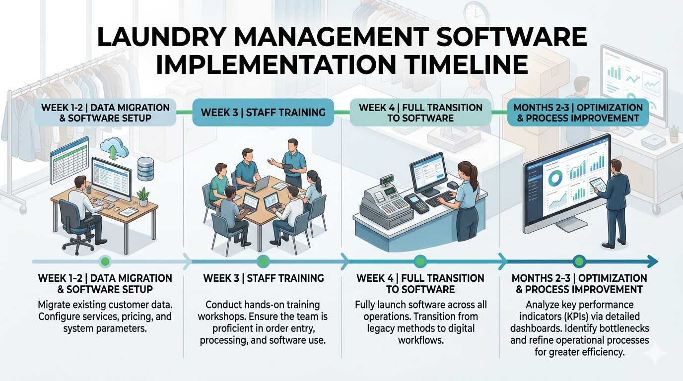 Training Checklist / Timeline Graphic
