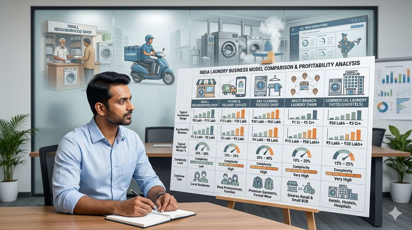 Laundry Business Models and Profit Margin Comparison