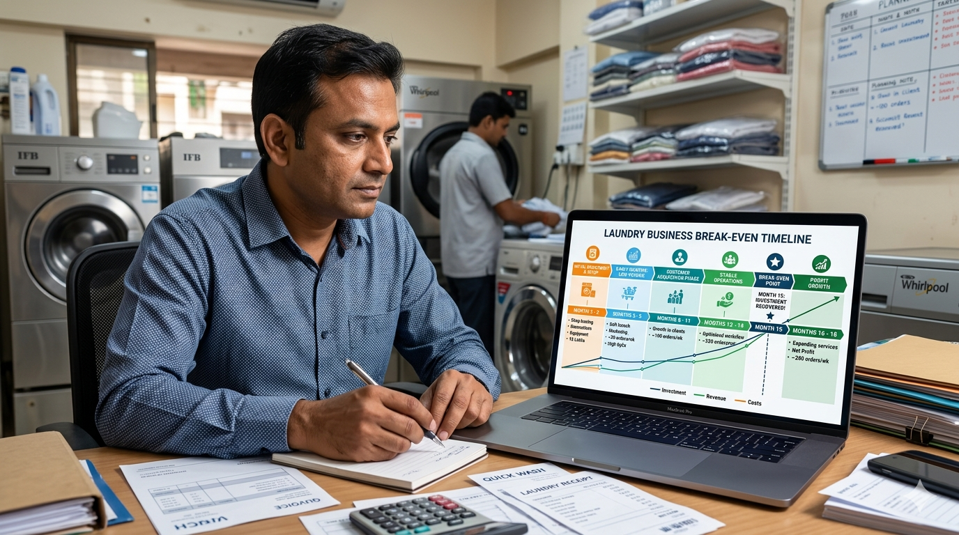 Break-Even Timeline Visualization