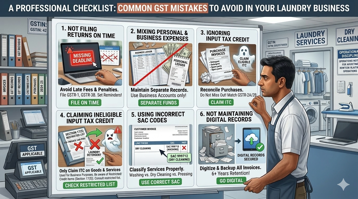 Common GST Mistakes Checklist