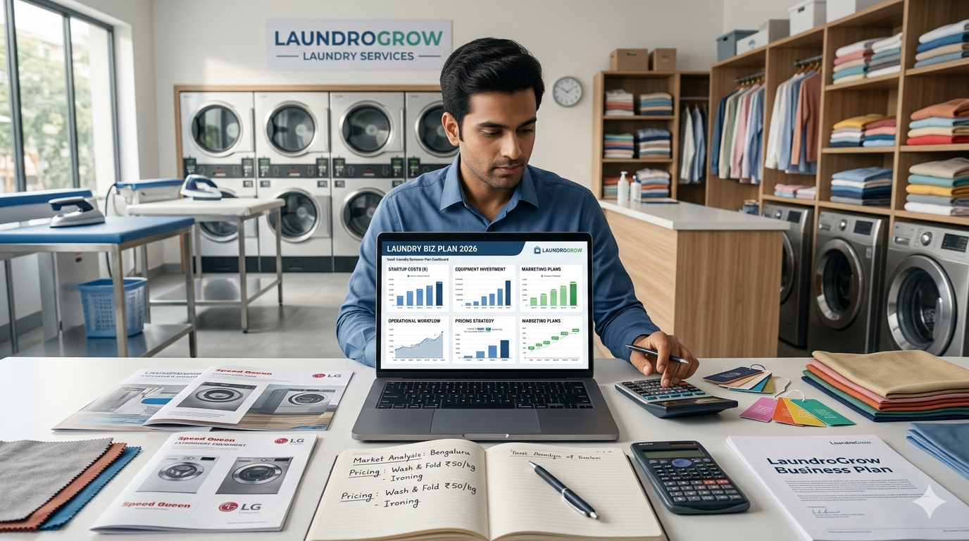 Laundry Business Plan for Beginners: Complete India Guide 2026