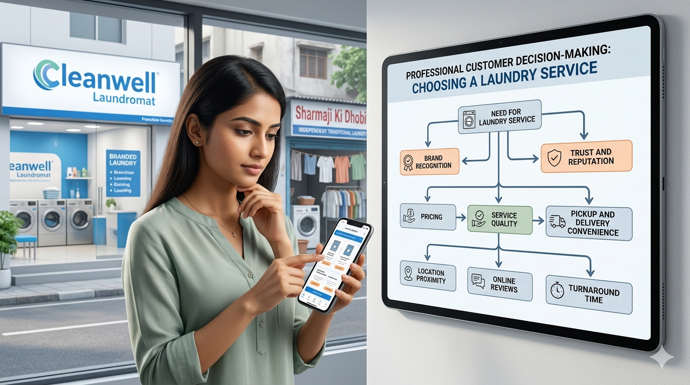 Customer Decision-Making Flowchart