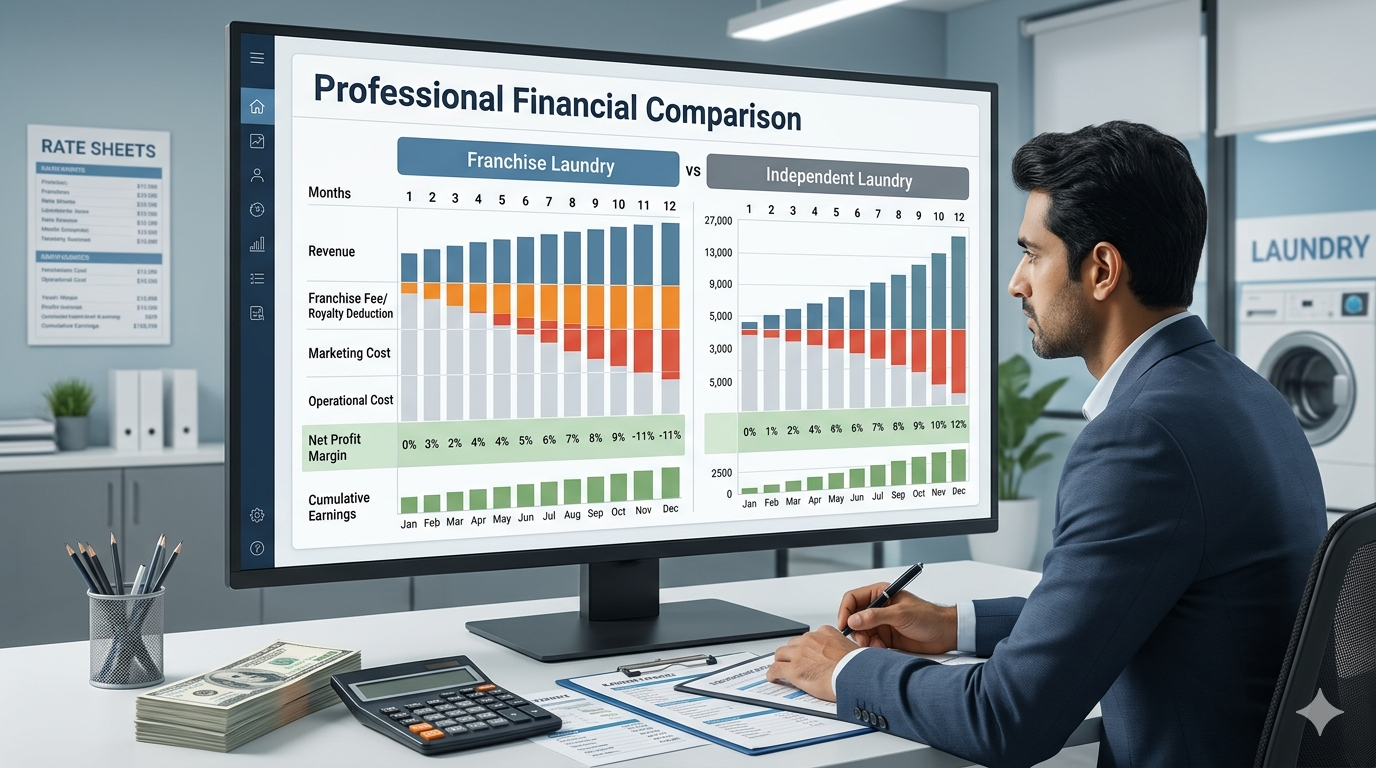 Franchise vs Independent Profit Margin Comparison