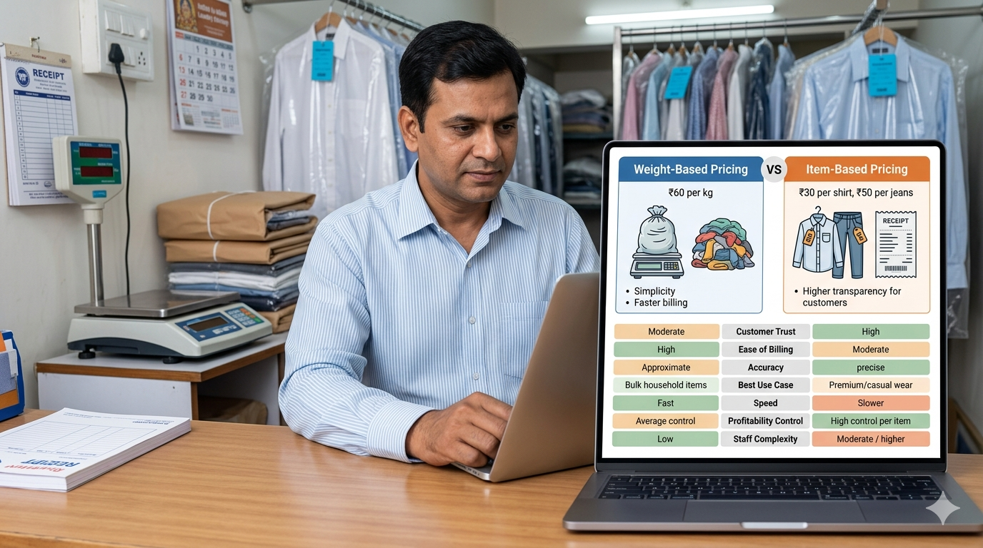 Weight-Based vs Item-Based Pricing Comparison