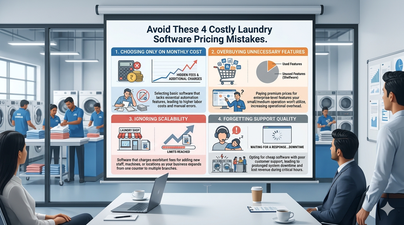4 Common Pricing Mistakes Infographic