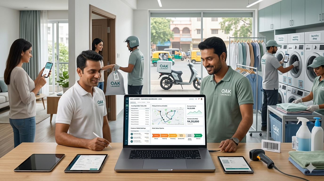 Online Laundry Business Model: How It Works & Why It Scales