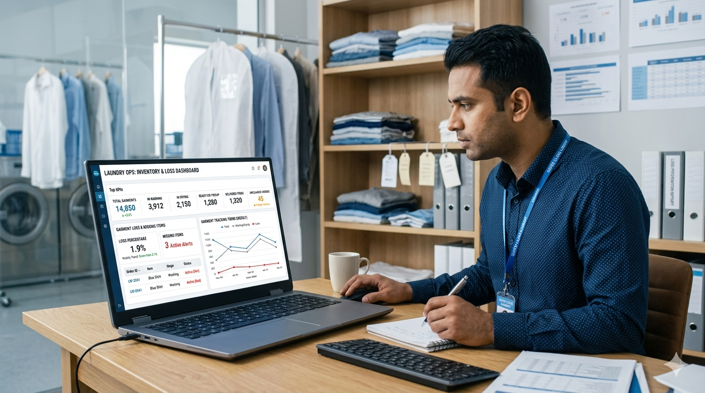 Inventory Tracking Dashboard with Loss Metrics