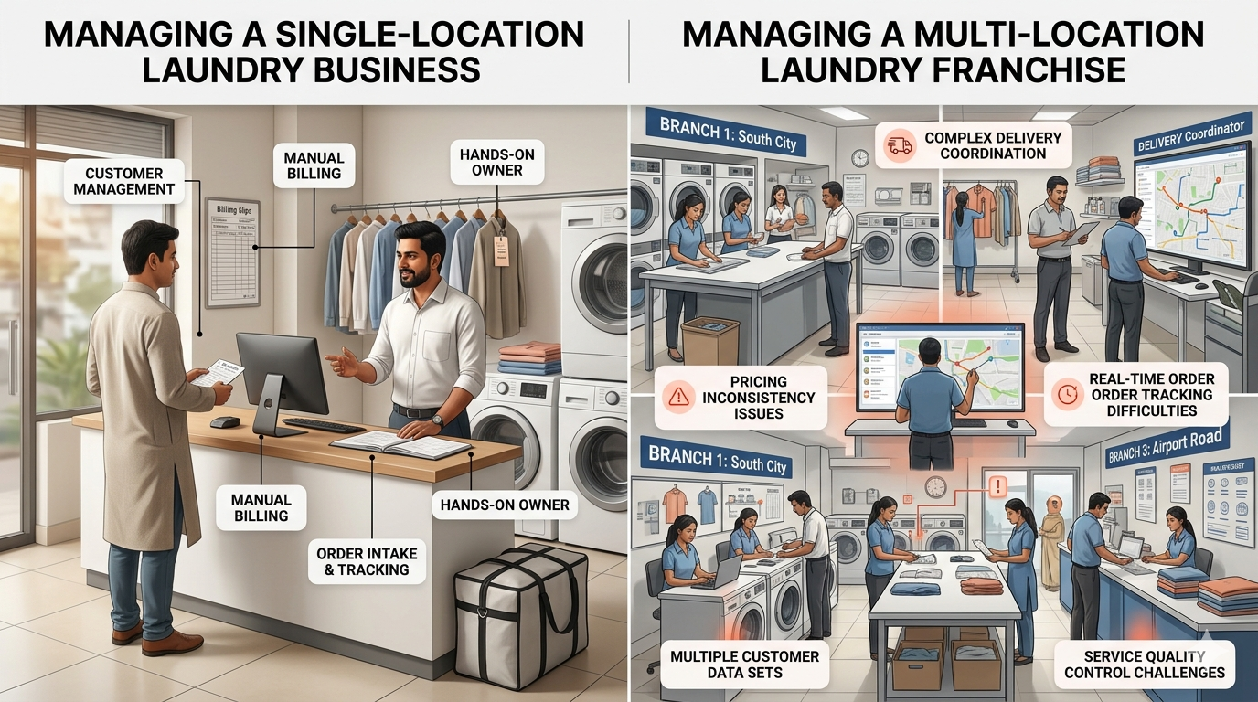 Single Location vs Multi-Location Challenges