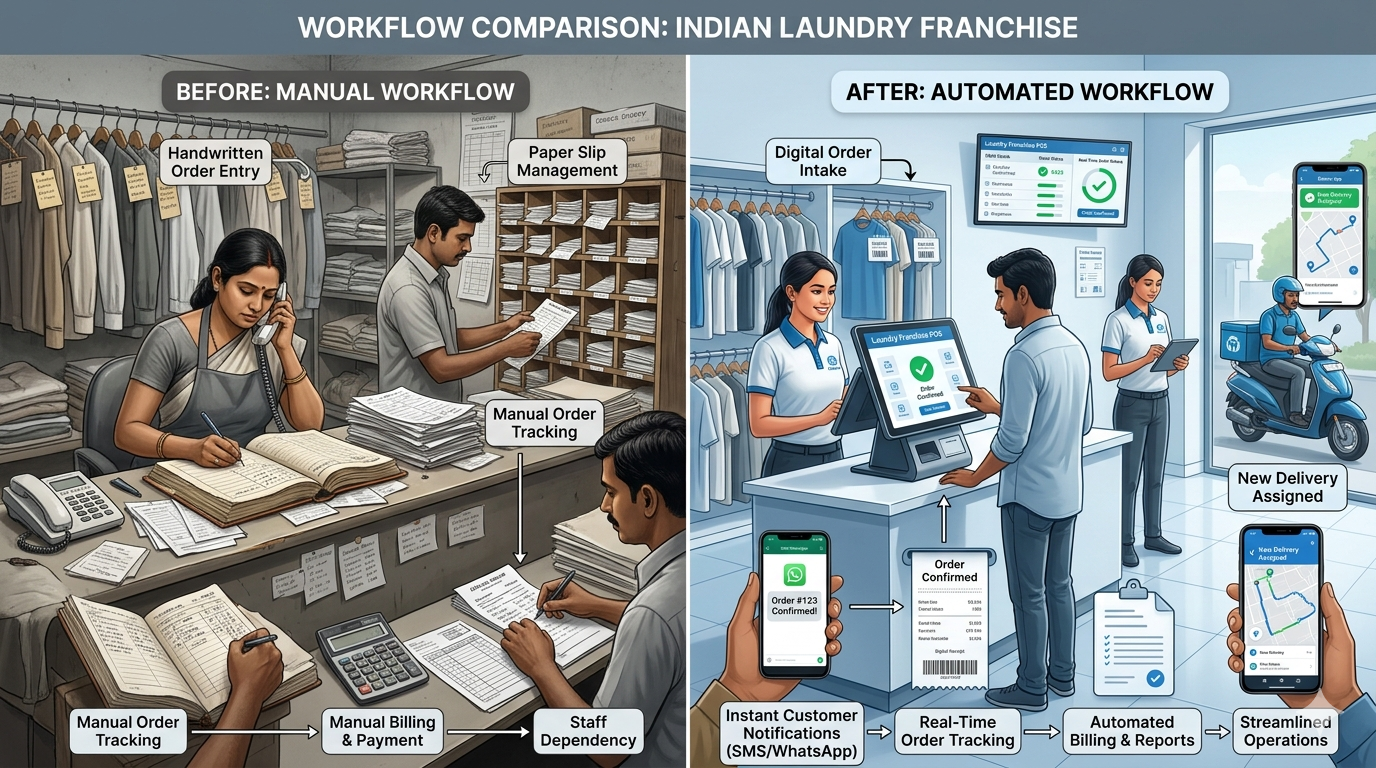 Manual vs Automated Order Processing
