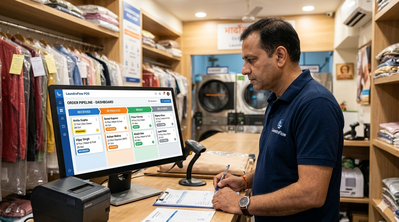 Dashboard Showing Order Pipeline